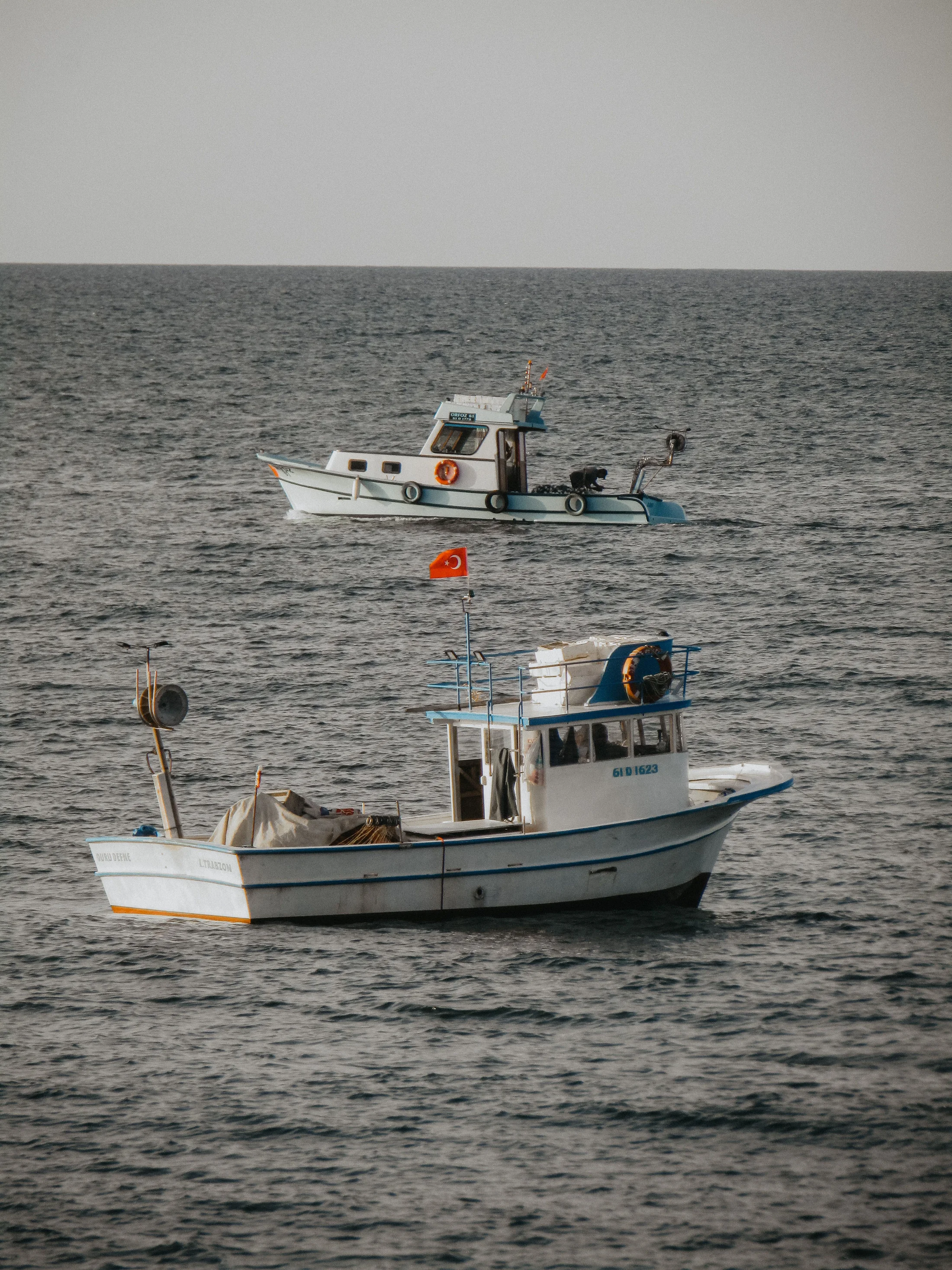 Fischerboot auf dem Schwarzen Meer