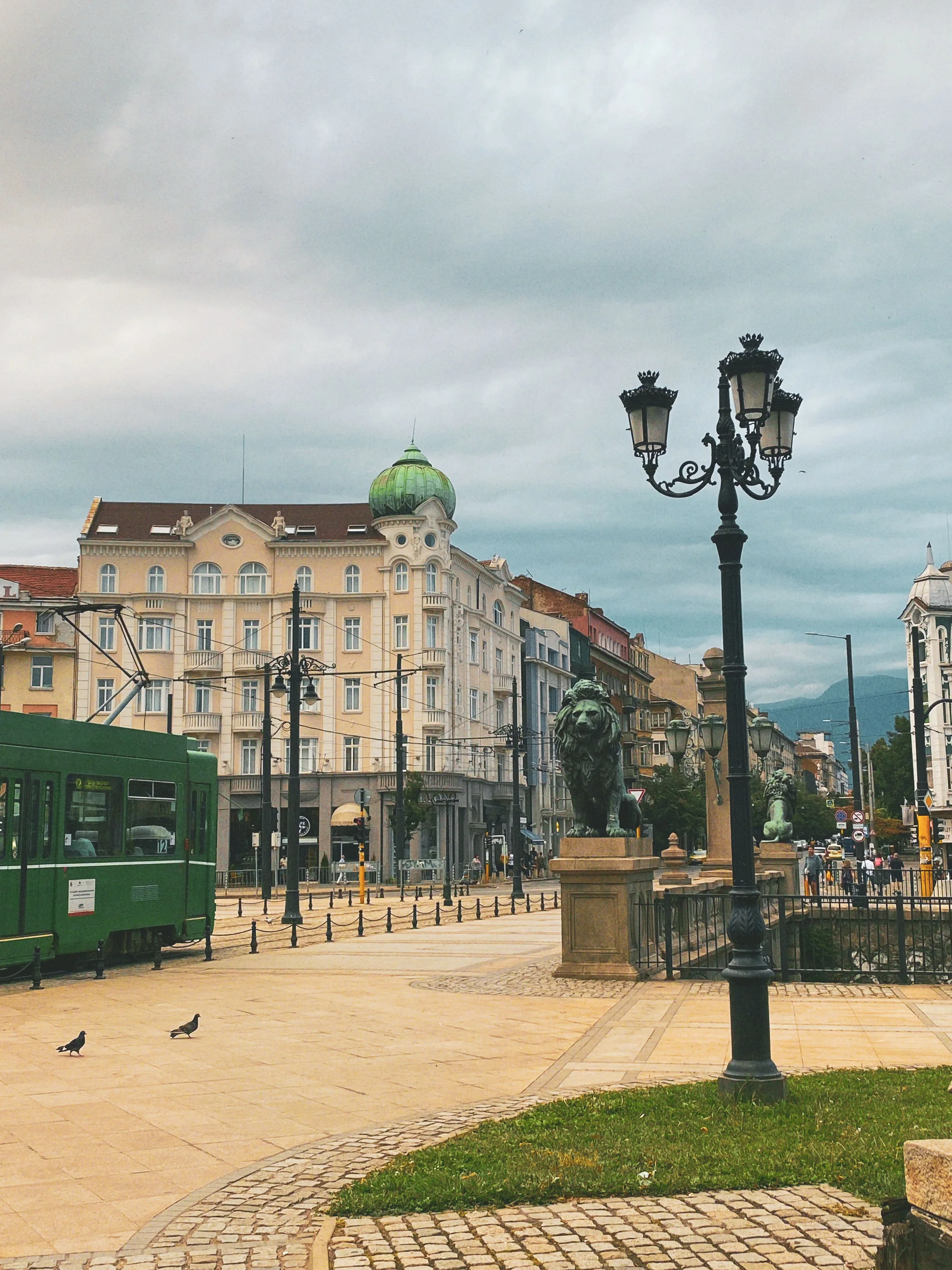 Straßenbahn und städtische Infrastruktur in Sofia