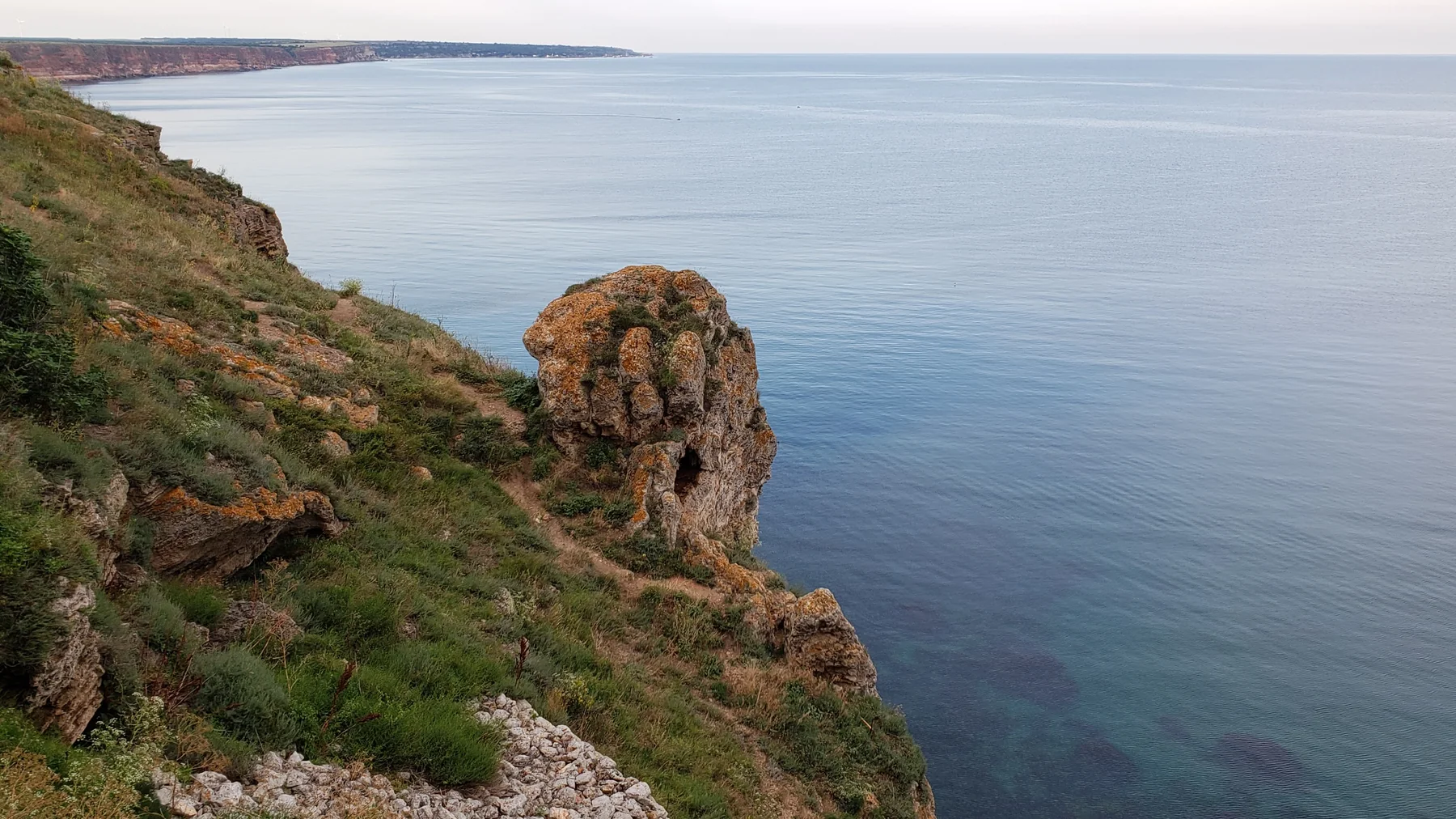 Panorama der Steilküste am Kap Kaliakra