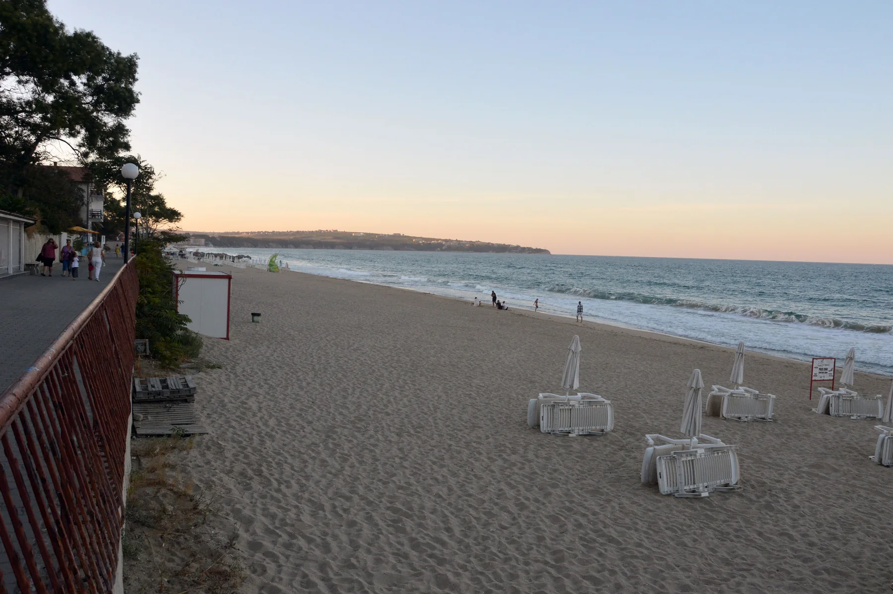 Abend am Strand von Obzor