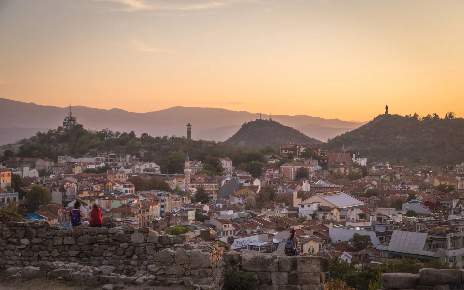 Historisches Stadtbild von Plovdiv