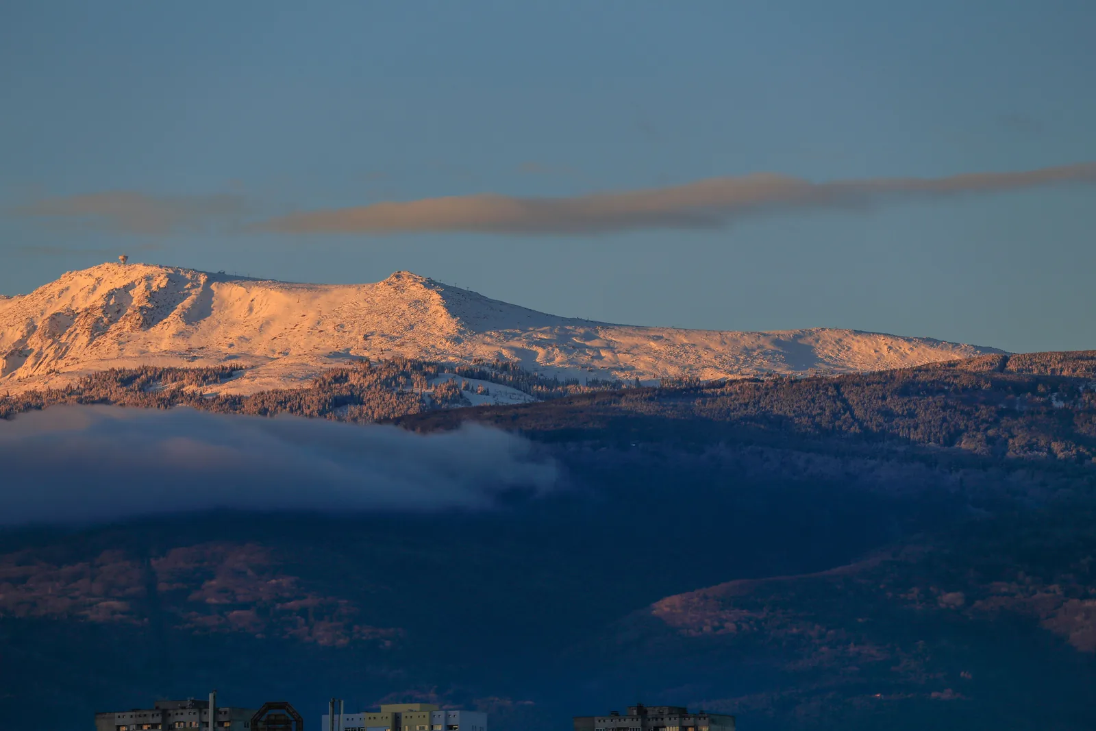 Vitosha über Sofia